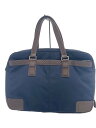 【中古】COACH◆ブリーフケース/NVY/F70549/2WAY/ショルダーバッグ/ミニシグネチャー【バッグ】