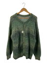 【中古】HARE◆カーディガン(厚手)/S/ナイロン/GRN/無地/HA020349AD【メンズウェア】(4)