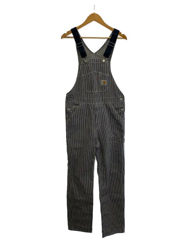 【中古】Carhartt◆オーバーオール/28/コットン/BLK/ストライプ/1027940.981.02.32【メンズウェア】 【中古】Carhartt◆オーバーオール/28/コットン/BLK/ストライプ/1027940.981.02.32【メンズウェア】