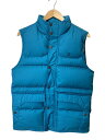【中古】Timberland◆ベスト/M/ポリエステル/BLU/無地【メンズウェア】