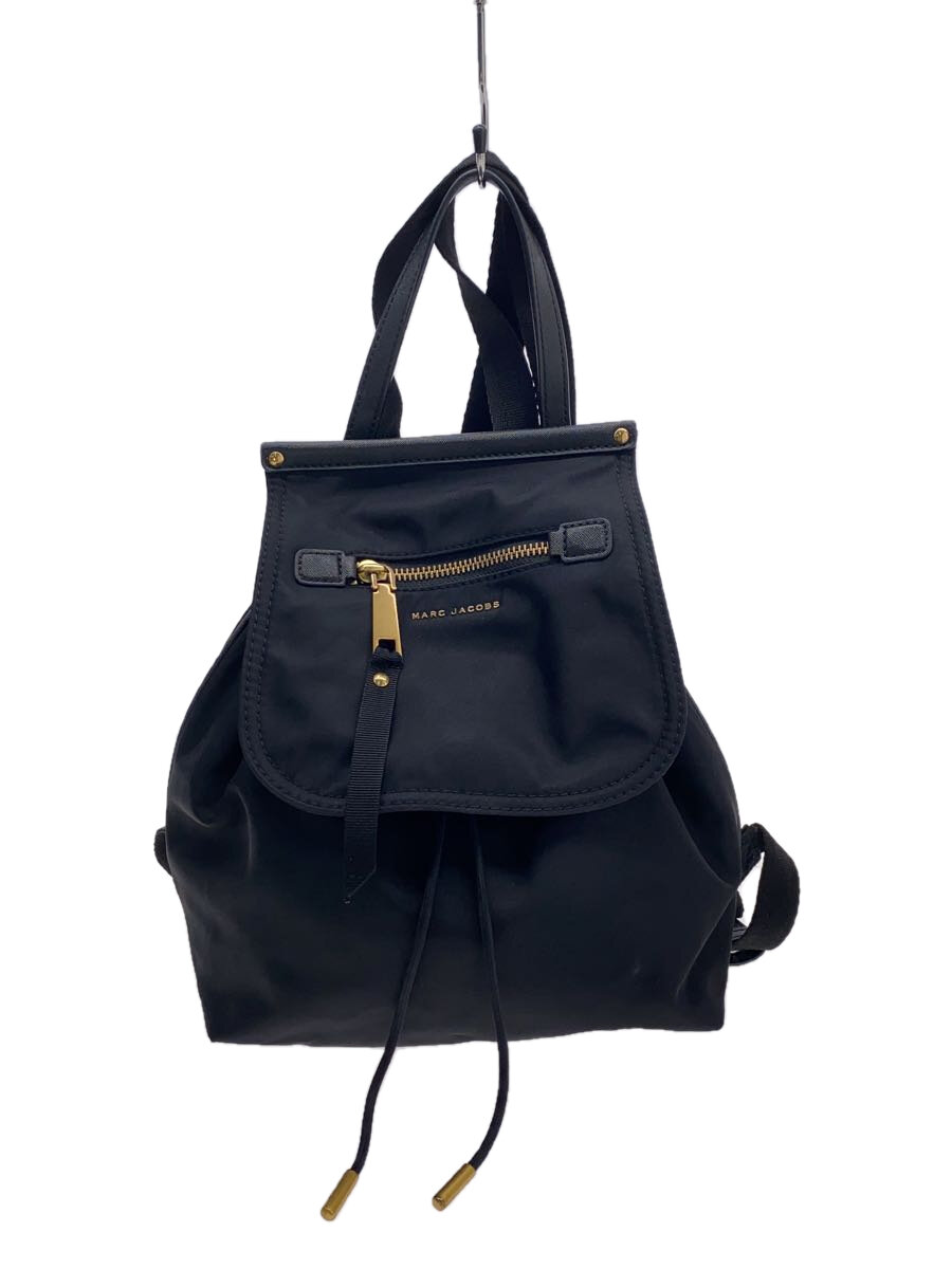 【中古】MARC JACOBS◆リュック/ナイロン/BLK/M0010051【バッグ】