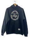 【中古】NEIGHBORHOOD◆24AW/CLASSIC SWEAT HOODIE/ロゴプリントパーカー/M/コットン/BLK【メンズウェア】
