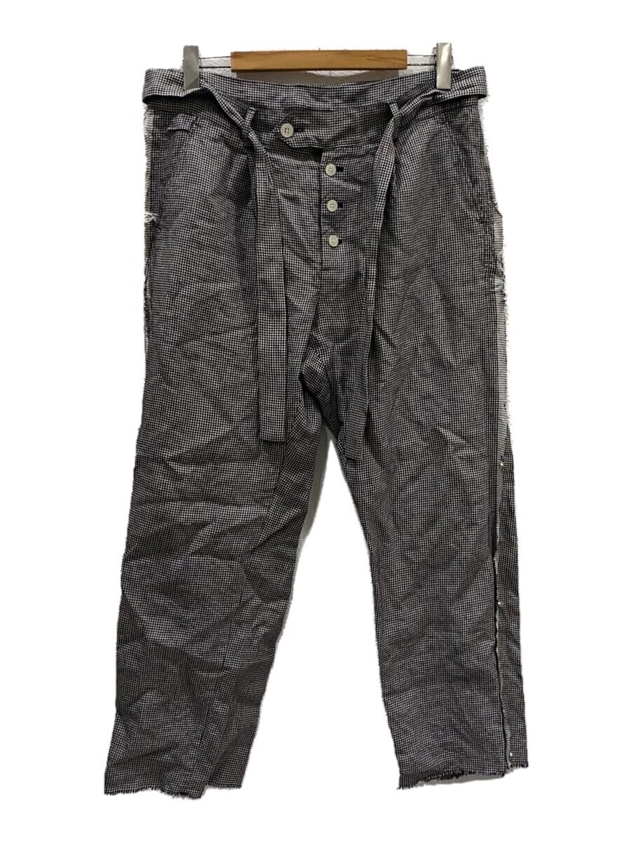 【中古】Midorikawa◆ボトム/FREE/リネン/mid24ss-pt01/24SS/LINEN PAPER EASY PANTS//【メンズウェア】