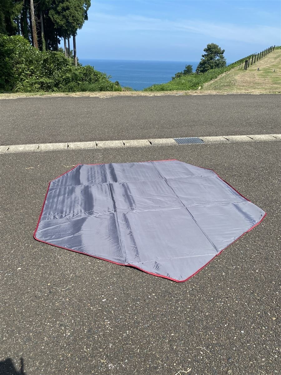 【中古】snow peak◆テントマット ランドブリーズ4 インナーマット TM-634/グレー【スポーツ】