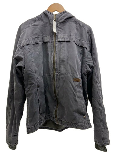 【中古】Columbia◆ワークジャケット/ブルゾン/ダック地/フーディ/L/コットン/GRY/0206 WM 5381【メンズウェア】 【中古】Columbia◆ワークジャケット/ブルゾン/ダック地/フーディ/L/コットン/GRY/0206 WM 5381【メンズウェア】