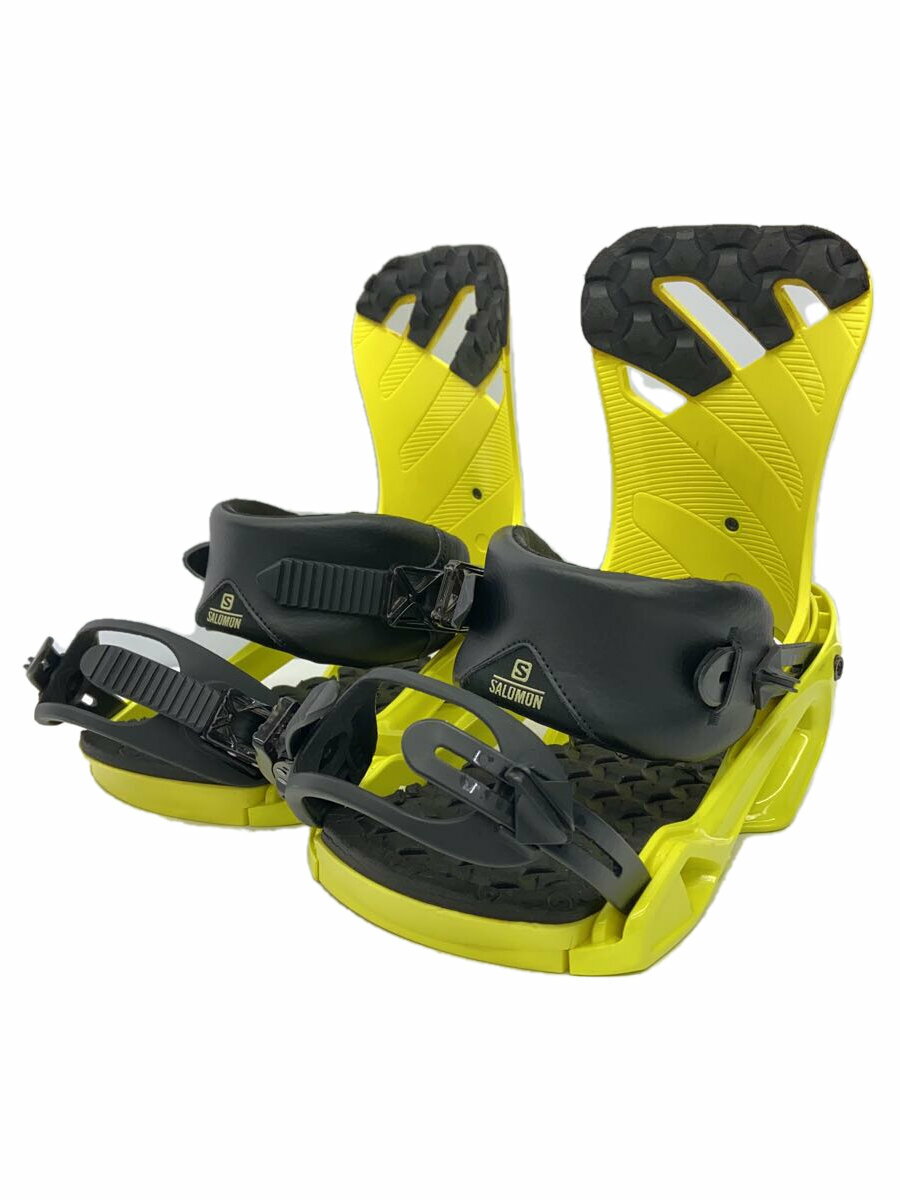 【中古】salomon◆スノーボードバインディング/YLW//【スポーツ】