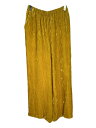 【中古】GRACE CONTINENTAL◆イージーワイドパンツ/--/シルク/YLW【レディースウェア】