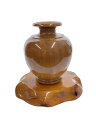 【中古】屋久杉/壷・花瓶【インテリア小物・日用雑貨】