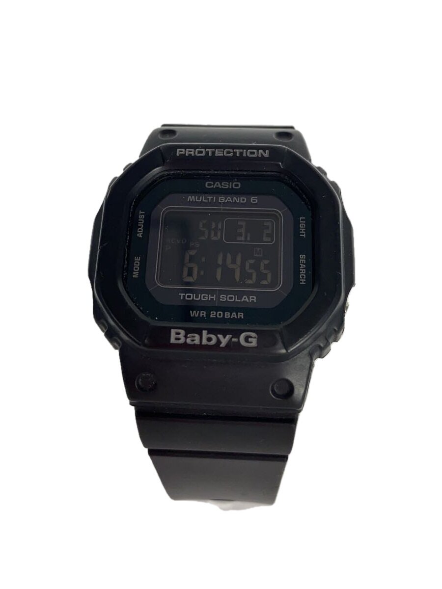 Other - 【中古】CASIO◆ソーラー腕時計_BABY-G/デジタル/ラバー/BLK/BLK【服飾雑貨他】