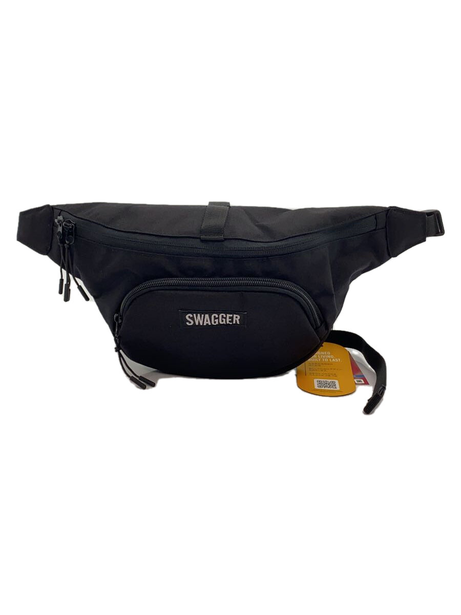 【中古】SWAGGER◆SWAGGER BODY BAG/ウエストバッグ/BLK/CORDURA//【バッグ】