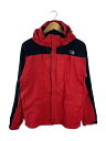 【中古】THE NORTH FACE◆THE NORTH FACE/レインテックスプラズマ/XL/ナイロンジャケット/レッド/無地【メンズウェア】