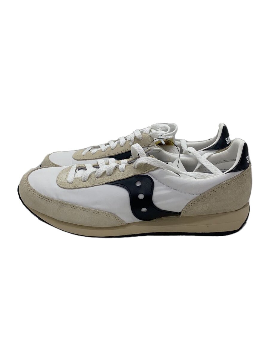 【中古】SAUCONY◆ローカットスニーカー/26.5cm/WHT/S70884-9【シューズ】