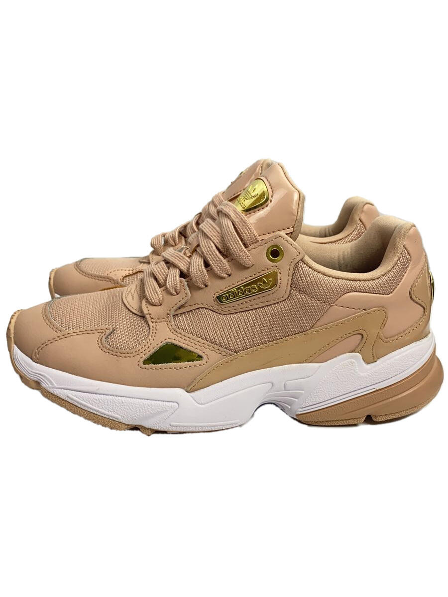 【中古】adidas◆FALCON/24.5cm/ピンク【シューズ】