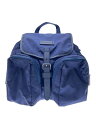 【中古】GUCCI◆リュック_GGナイロン/ナイロン/NVY【バッグ】