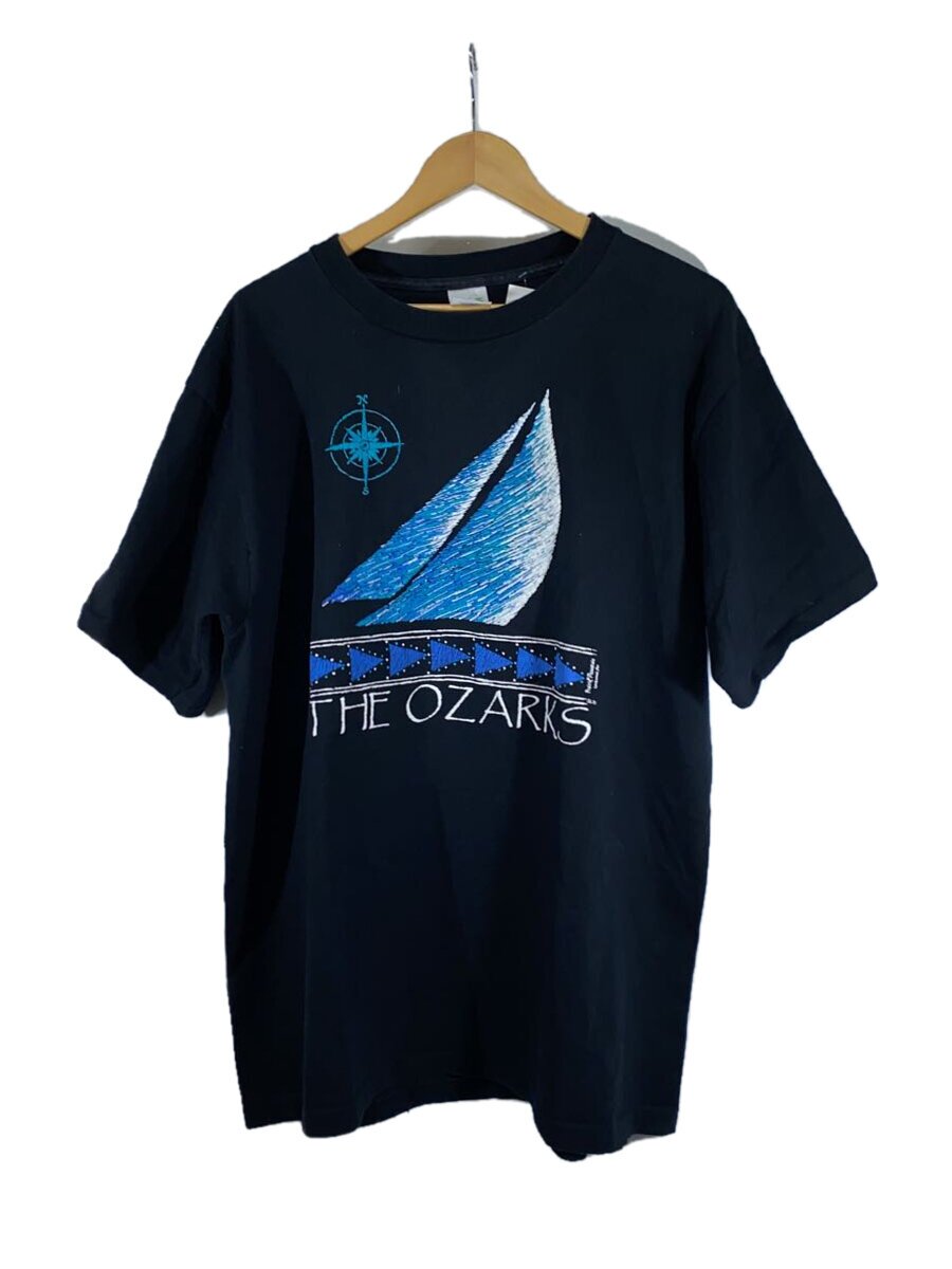 ALORE◆Tシャツ/XL/コットン/BLK/THE OZARKS