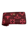 【中古】Vivienne Westwood◆長財布/レザー/BRD/総柄/レディース【服飾雑貨他】