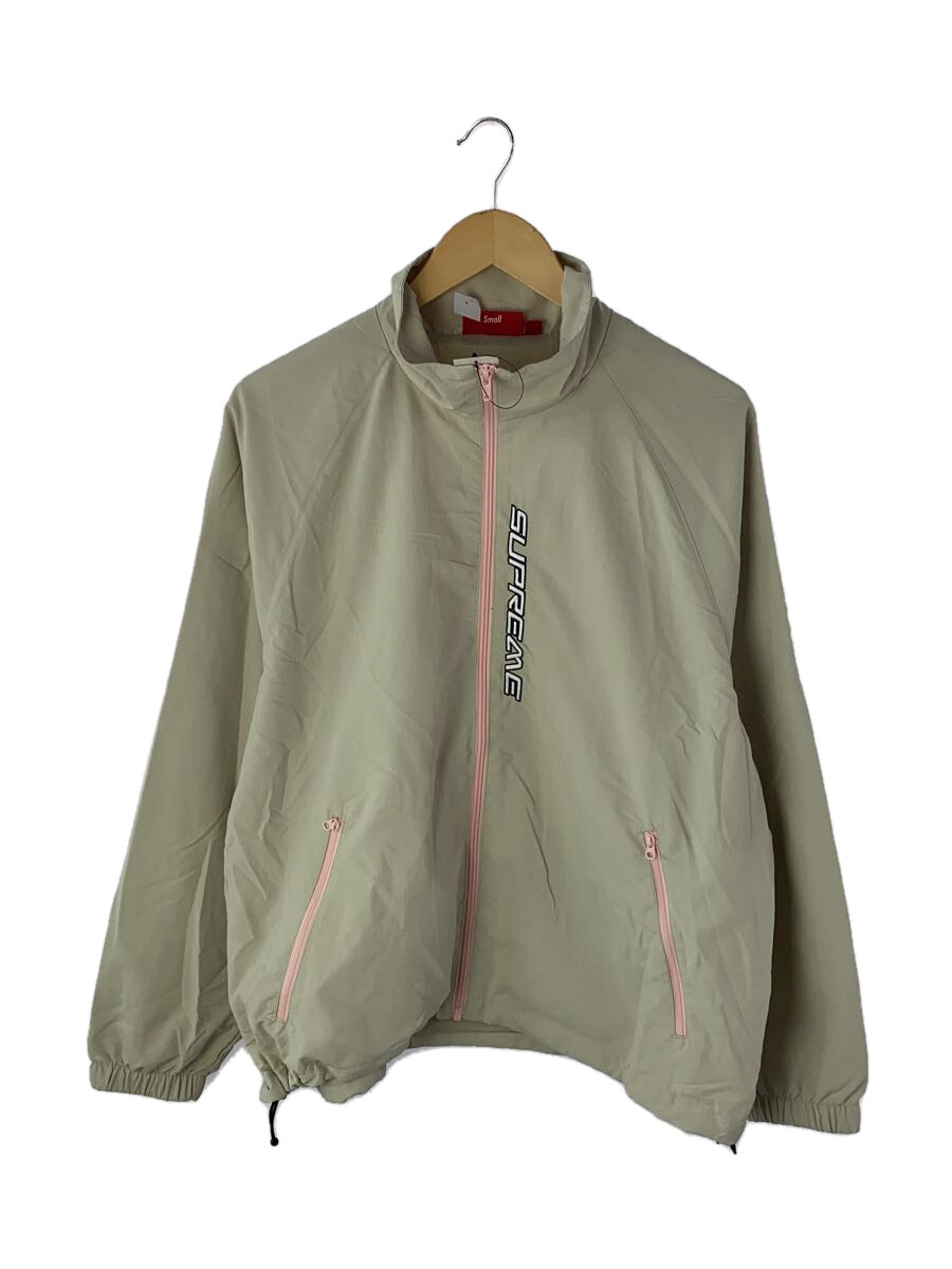 【中古】Supreme◆Contrast Zip Track Jacket/ナイロンジャケット/S/ナイロン/IVO【メンズウェア】