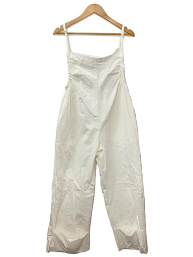 【中古】MEYAME◆オールインワン/FREE/コットン/WHT/無地/MEY-1801【レディースウェア】 【中古】MEYAME◆オールインワン/FREE/コットン/WHT/無地/MEY-1801【レディースウェア】