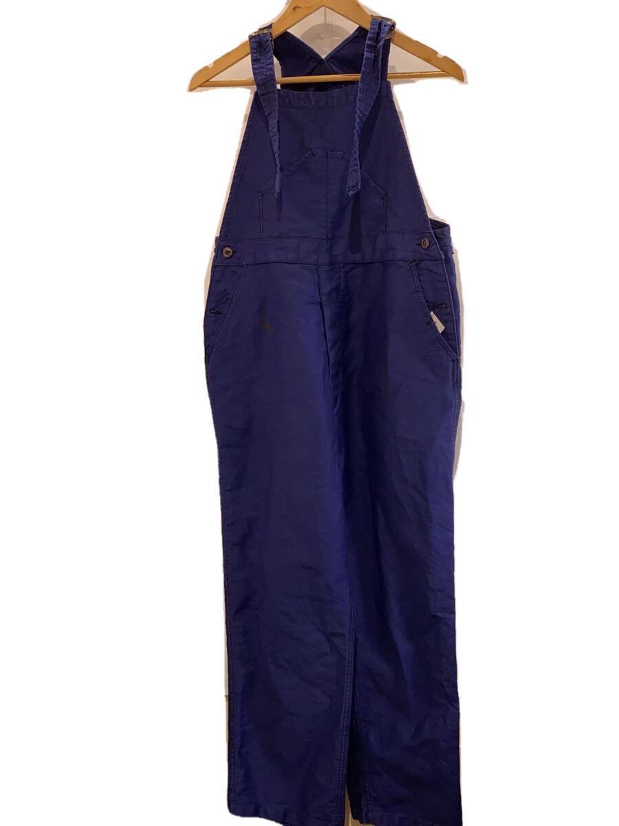 【中古】50s/60s/モールスキン/LE SEULUNIQUE/オーバーオール/コットン/ネイビー【メンズウェア】