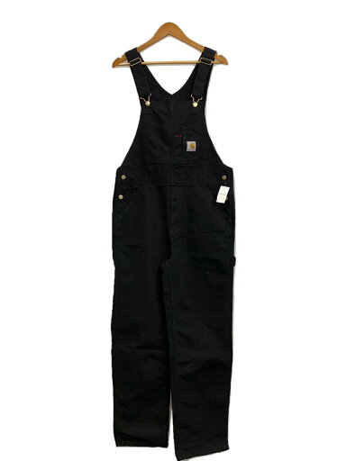 【中古】Carhartt◆BIB OVERALL/オーバーオール/32/コットン/BLK/無地【メンズウェア】 【中古】Carhartt◆BIB OVERALL/オーバーオール/32/コットン/BLK/無地【メンズウェア】