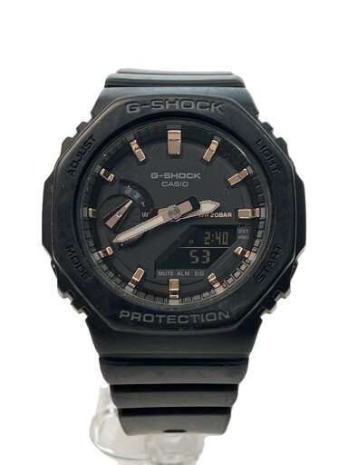 【中古】CASIO◆クォーツ腕時計_G-SHOCK/デジアナ/ラバー/BLK/BLK/カシオ/ブラック/黒/【服飾雑貨他】 【中古】CASIO◆クォーツ腕時計_G-SHOCK/デジアナ/ラバー/BLK/BLK/カシオ/ブラック/黒/【服飾雑貨他】