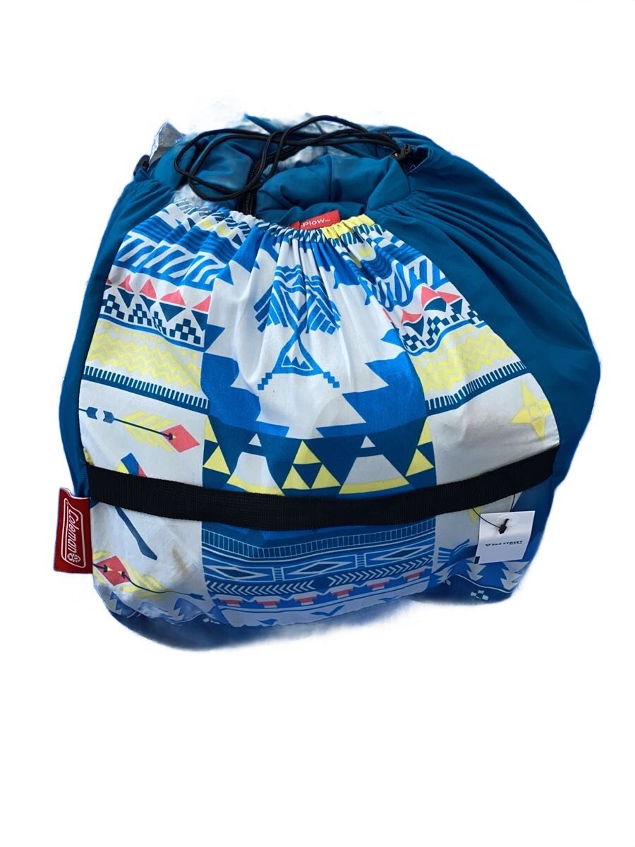 Sleeping Bag - 【中古】Coleman◆シュラフ ファミリー2 in1/C5 2000027257/BLU【スポーツ】