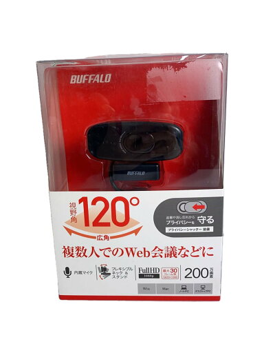 【中古】BUFFALO◆Webカメラ BSW200MBK【パソコン】 【中古】BUFFALO◆Webカメラ BSW200MBK【パソコン】