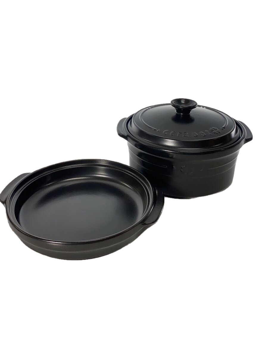 【中古】鍋/容量:3.5L/サイズ:26cm/BLK/cera pot//【キッチン用品】