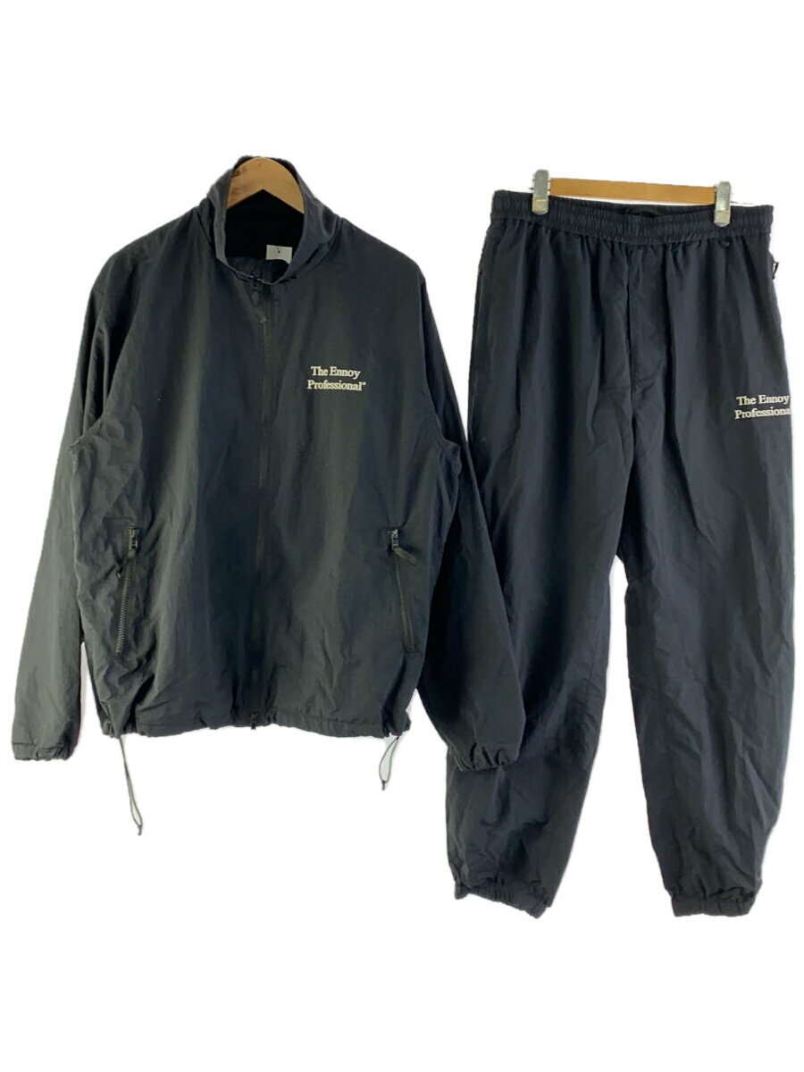 【中古】ENNOY◆セットアップ/LL/ナイロン/無地【メンズウェア】