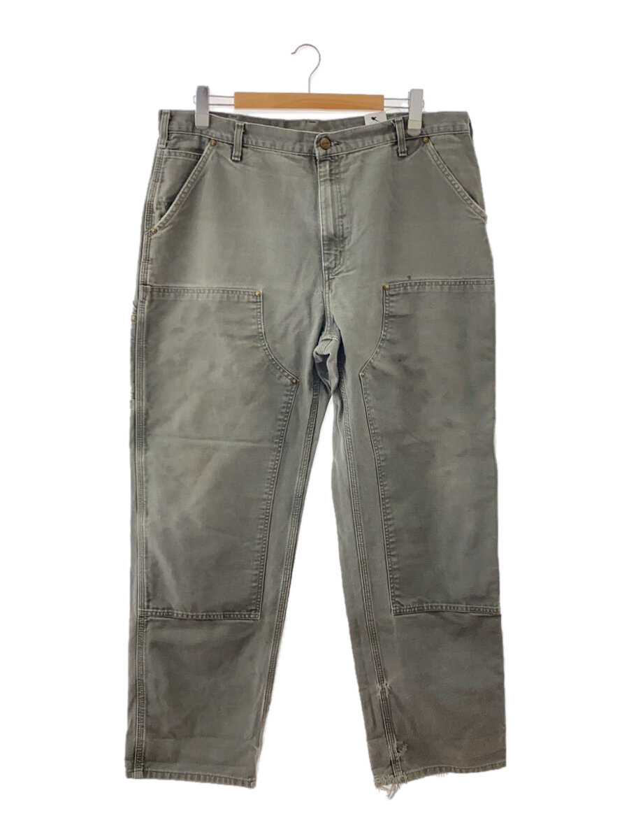 【中古】Carhartt◆ダブルニーペインターパンツ/ボトム/40/KHK/B136 MOS/モス/カーキ/パンツ【メンズウェア】
