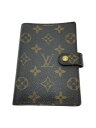 【中古】LOUIS VUITTON◆アジェンダPM_モノグラム_BRW/PVC/BRW/モノグラム/レディース【服飾雑貨他】