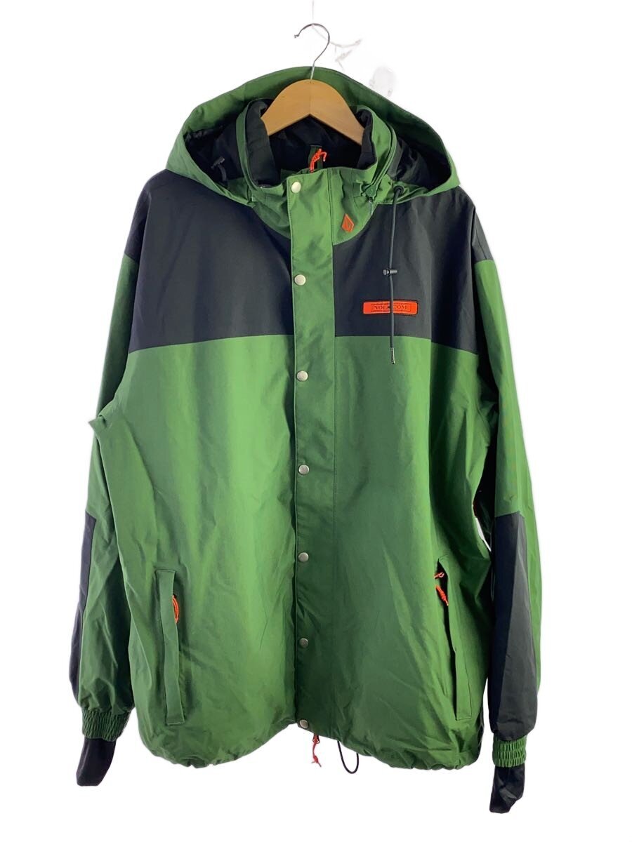 【中古】VOLCOM◆ウェアー/XL/GRN/G0652306【スポーツ】