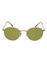 【中古】Ray-Ban◆サングラス/ボストン/メタル/GLD/GRN/...(4)