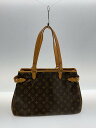 【中古】LOUIS VUITTON◆バティニョール・オリゾンタル_モノグラム・キャンバス_BRW/PVC/BRW【バッグ】