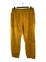 【中古】Supreme◆POLARTEC FLEECE PANTS/フリースパンツ/BOX/ボトム/L/ポリエステル/イエロー【メンズウェア】
