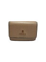 【中古】FURLA◆CAMELIA S/3つ折り財布/レザー/BEG/レディース【服飾雑貨他】(4)