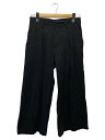 【中古】YOHJI YAMAMOTO◆ボトム/1/コットン/BLK/FJ-P63-006/パイピング/collections【レディースウェア】