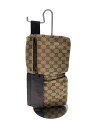 【中古】GUCCI◆ウエストバッグ_GGキャンバス/キャンバス/BRW/総柄/23566【バッグ】