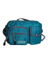 【中古】Coleman◆ウエストバッグ/ナイロン/BLU【バッグ】