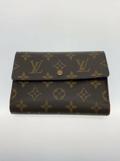 【中古】LOUIS VUITTON◆ポルト・トレゾール・エテュイ・パピエ_モノグラム・キャンバス_BRW/--/BRW/メンズ【服飾雑貨他】 【中古】LOUIS VUITTON◆ポルト・トレゾール・エテュイ・パピエ_モノグラム・キャンバス_BRW/--/BRW/メンズ【服飾雑貨他】