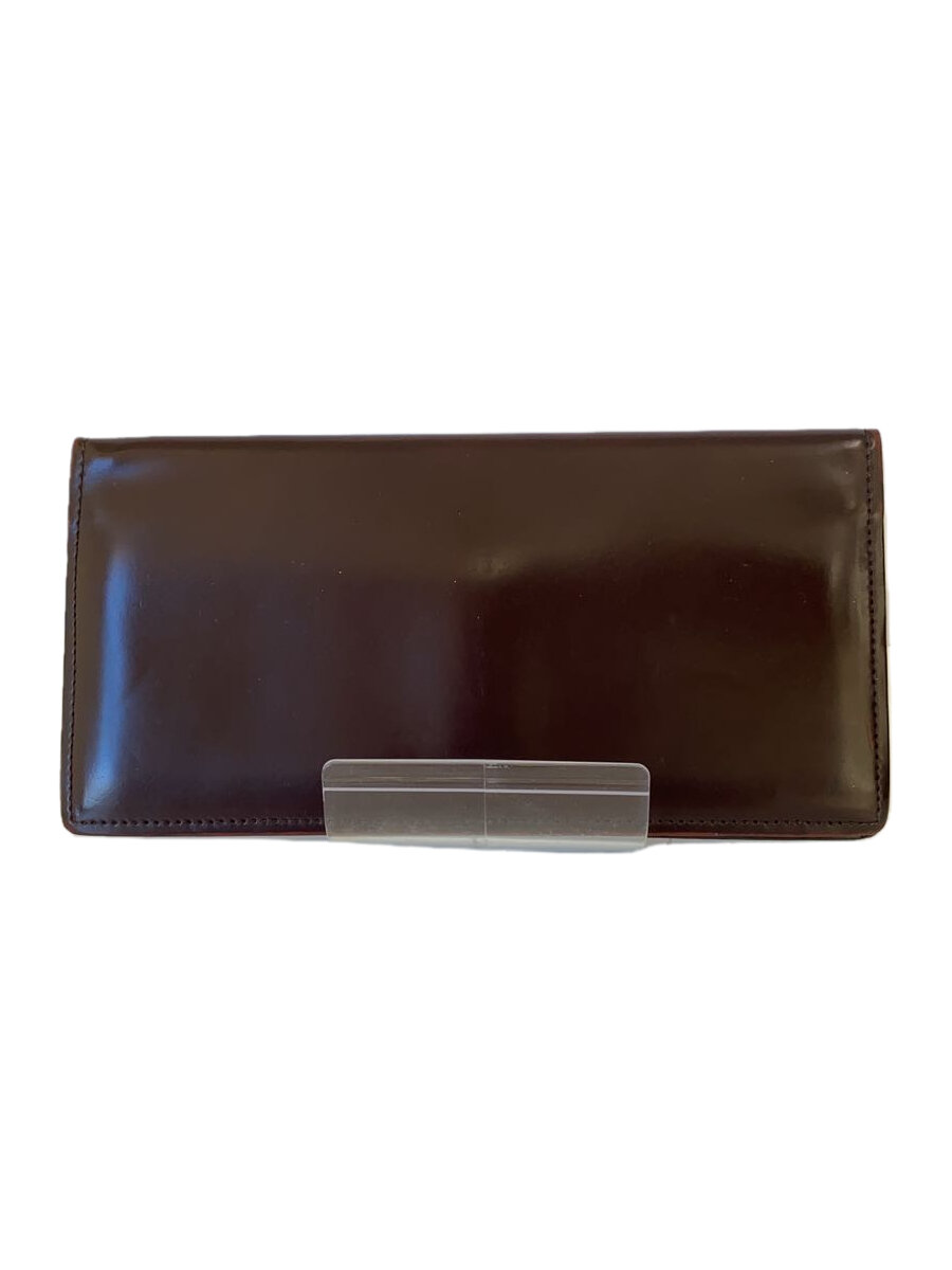 【中古】SOMES SADDLE◆2つ折り財布/レザー/BRW/無地/メンズ【服飾雑貨他】