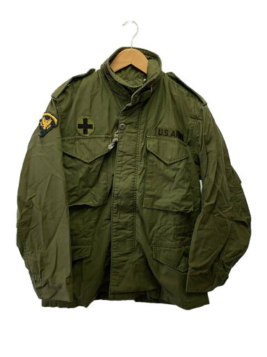 【中古】US.ARMY◆ミリタリージャケット/M-65/3rd/コットン/KHK/使用感有【メンズウェア】 【中古】US.ARMY◆ミリタリージャケット/M-65/3rd/コットン/KHK/使用感有【メンズウェア】