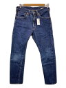 【中古】SUGAR CANE◆14.25oz. DENIM/2021 MODEL/SLIM TAPERE/30/コットン/IDG/無地/sc420【メンズウェア】(4)
