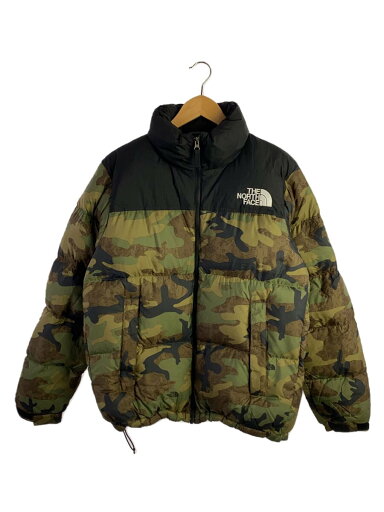 【中古】THE NORTH FACE◆ダウンジャケット/M/ナイロン/GRN/カモフラ/ND92336/【メンズウェア】 【中古】THE NORTH FACE◆ダウンジャケット/M/ナイロン/GRN/カモフラ/ND92336/【メンズウェア】