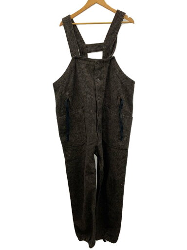 【中古】Engineered Garments◆オールインワン/S/アクリル/BRW【メンズウェア】 【中古】Engineered Garments◆オールインワン/S/アクリル/BRW【メンズウェア】