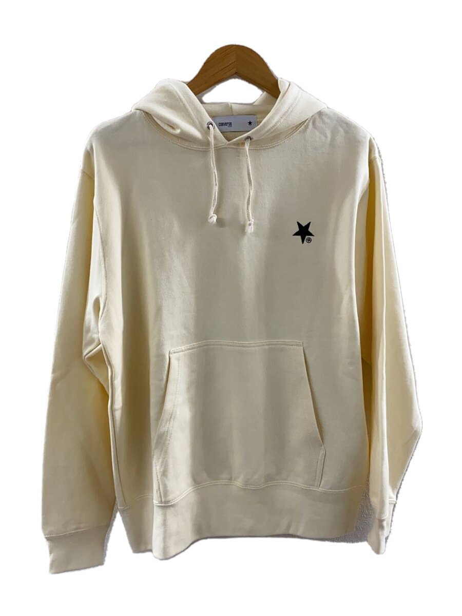 CONVERSE TOKYO◆25SS/BACK LOGO HOODIE/パーカー/FREE/コットン/BEG/無地/A2851UTS005