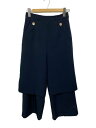 【中古】RBS◆レイヤードパンツ/0/ポリエステル/BLK/61-23-1088-462【レディースウェア】