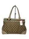 【中古】GUCCI◆トートバッグ_メイフェア_プリンシー_GGキャンバス/キャンバス/BEG/総柄【バッグ】
