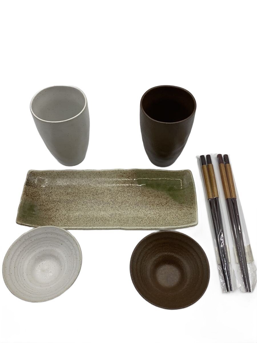 【中古】織部(ORIBE)◆和食器その他/7点セット【キッチン用品】