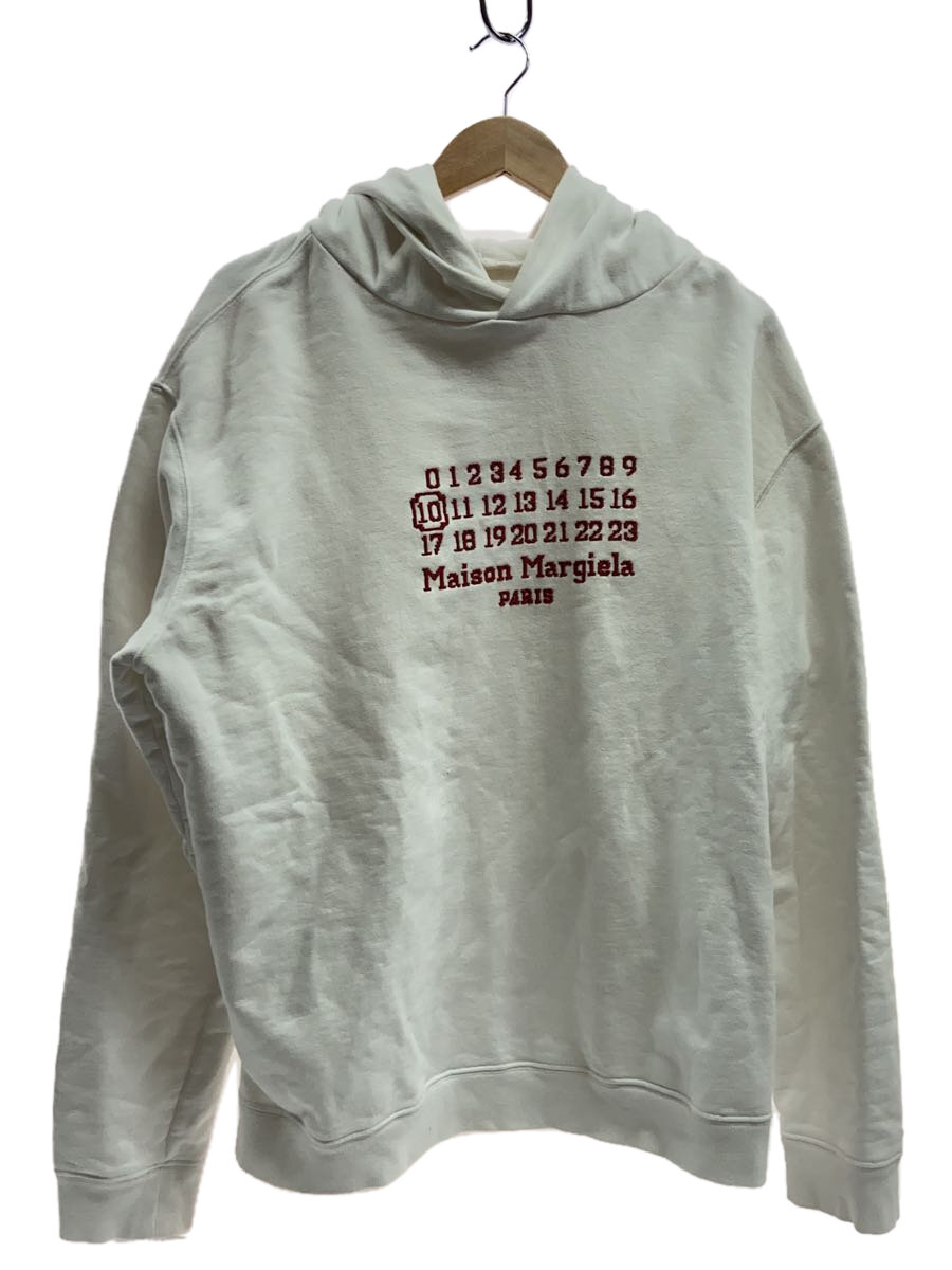 【中古】Maison Margiela◆パーカー/44/コットン/WHT/S50GU0163【メンズウェア】
